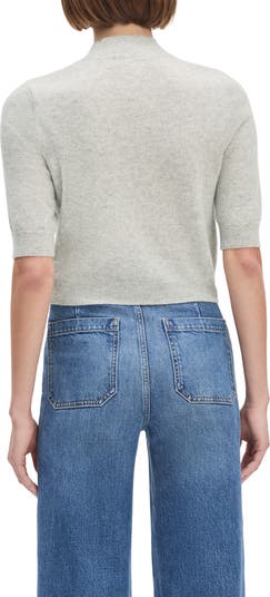 The Bonnie Mock Neck Cashmere Sweater
