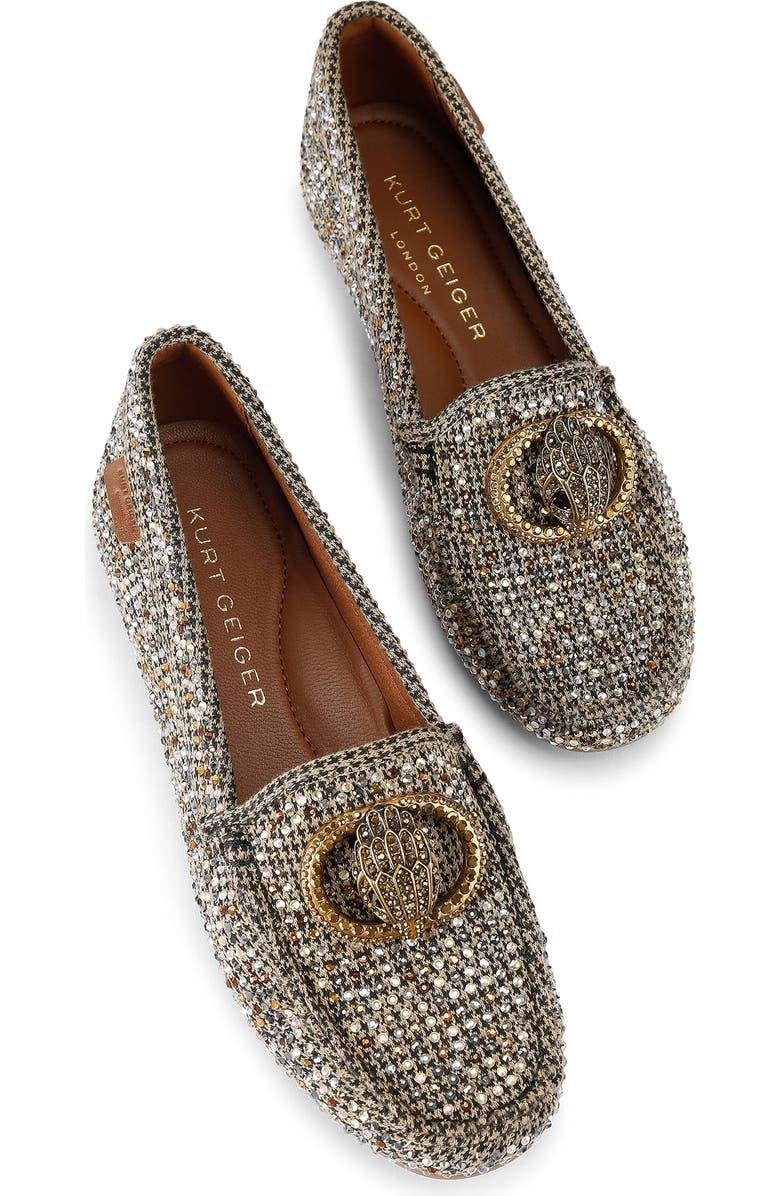 Kurt Geiger London Chelsea Croc Embossed Loafer, Alternate, color, Open Beige