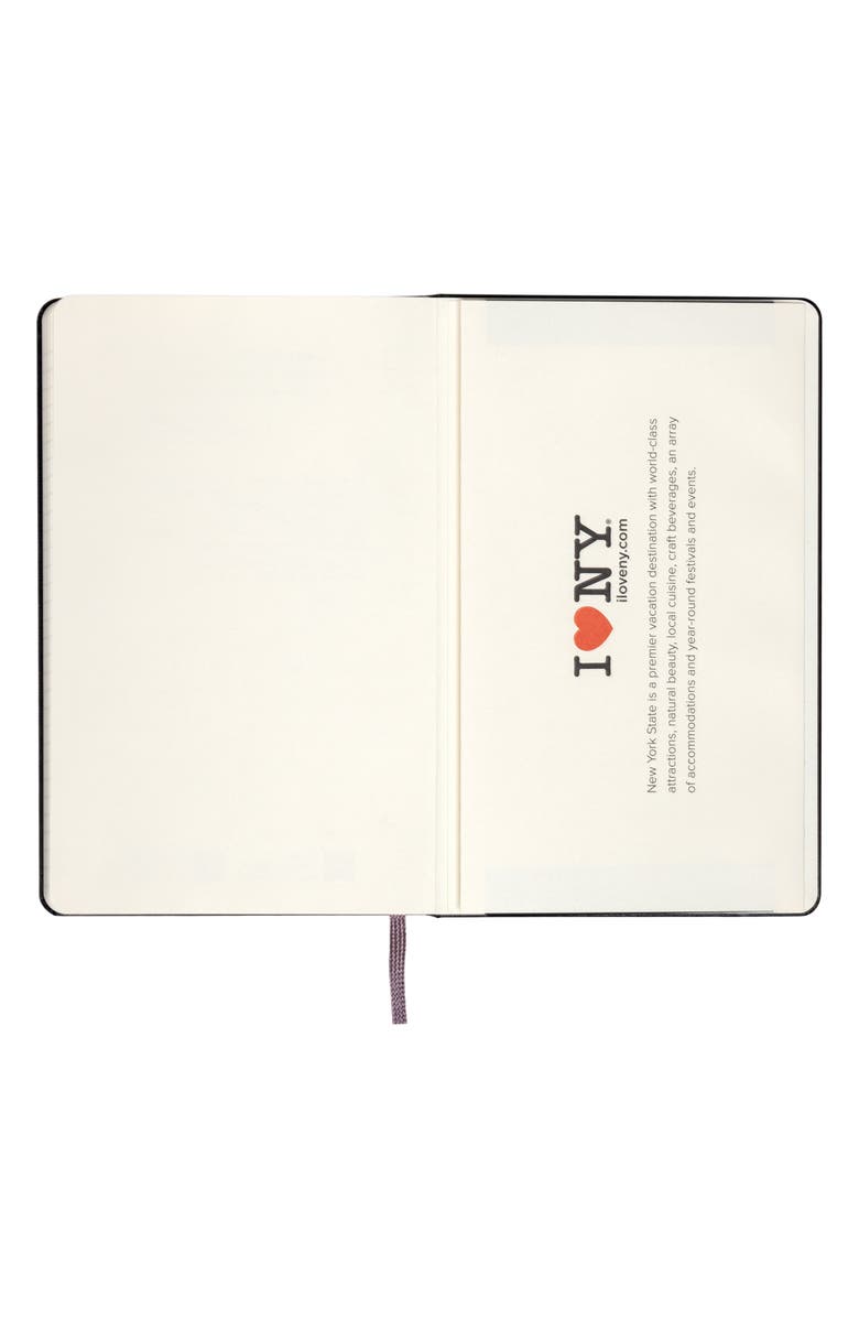 Moleskine Large Ruled Hardcover I Love New York Notebook, Alternate, color, Black