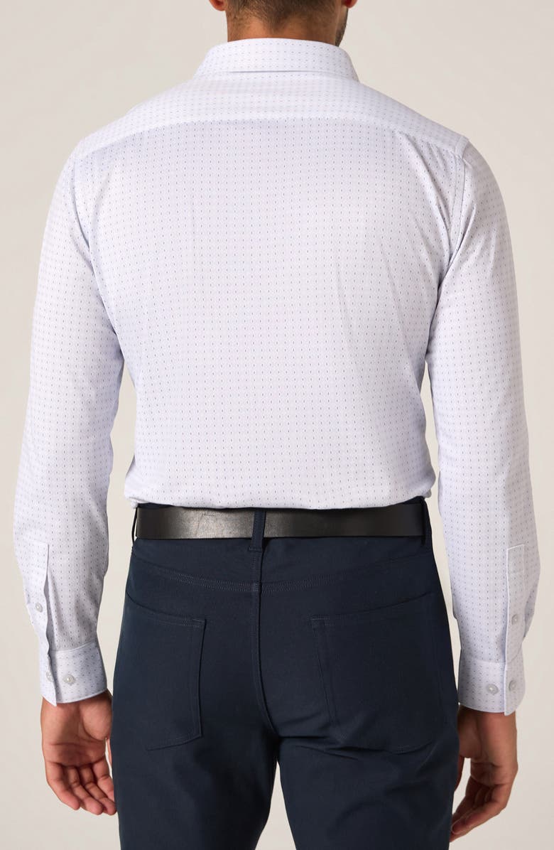 7 Diamonds Upton Wrinkle Resistant Performance Button-Up Shirt, Alternate, color, Light Grey