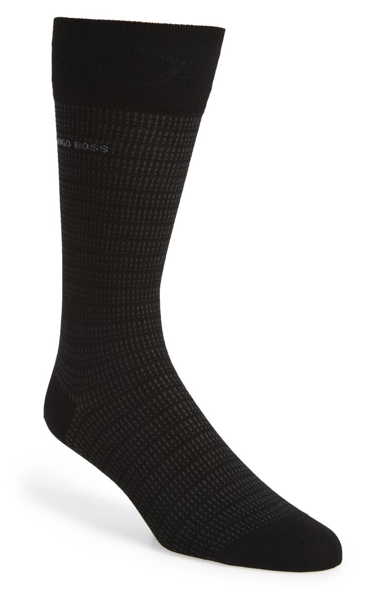 zzDNUHugo Boss BOSS Micro Jacquard Socks, Main, color,