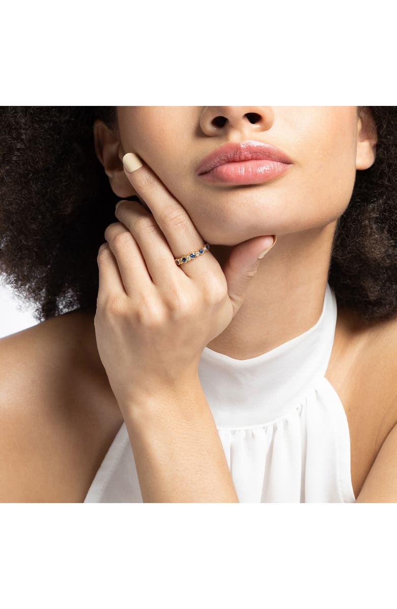 Mark Henry Bubbly Diamond & Sapphire Ring, Alternate, color, Sapphire