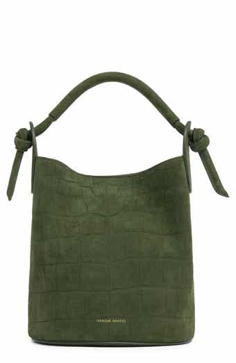 Mini Fortuna Leather Bucket Bag