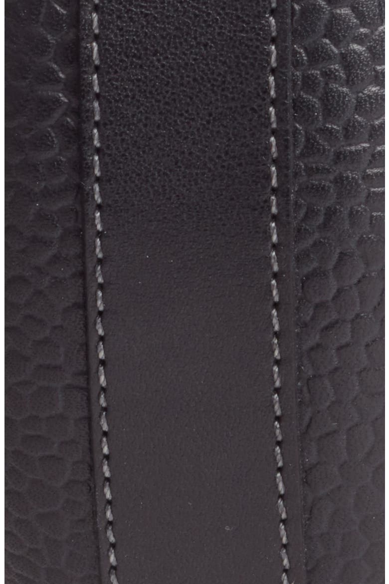 Leather Belt, Alternate, color, BLACK