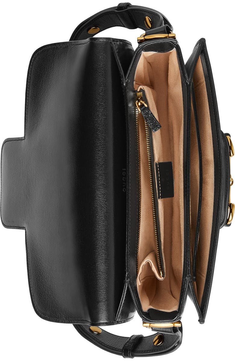 Gucci Small 1955 Horsebit Leather Shoulder Bag, Alternate, color,