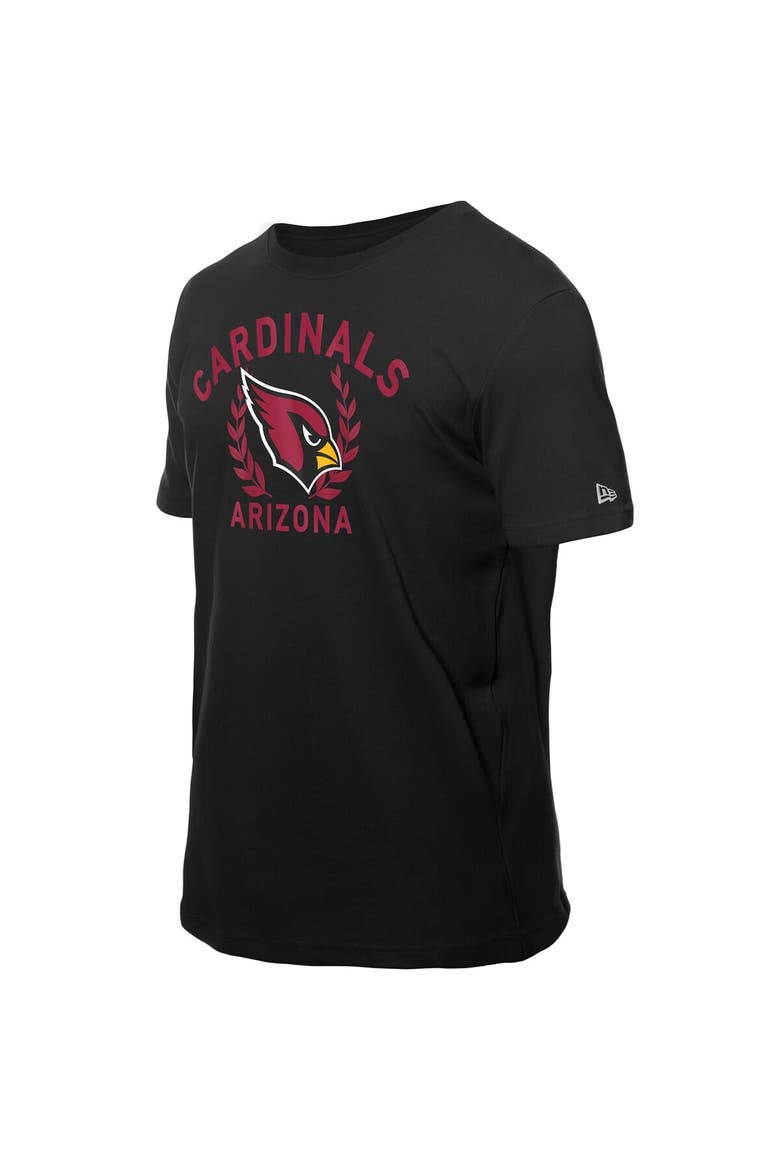 Men's New Era Black Arizona Cardinals 2025 NFL Draft T-Shirt, Alternate, color, Black