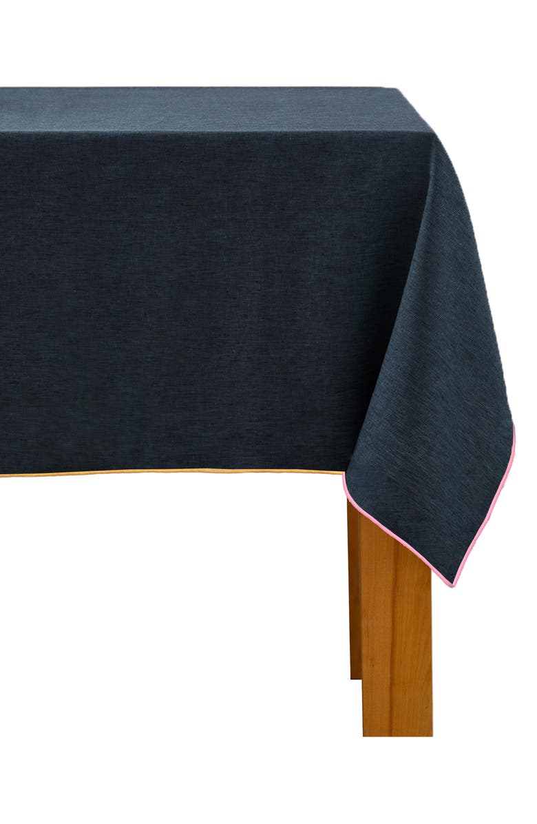 ATELIER SAUCIER Rainbow Denim Small Tablecloth, Main, color,