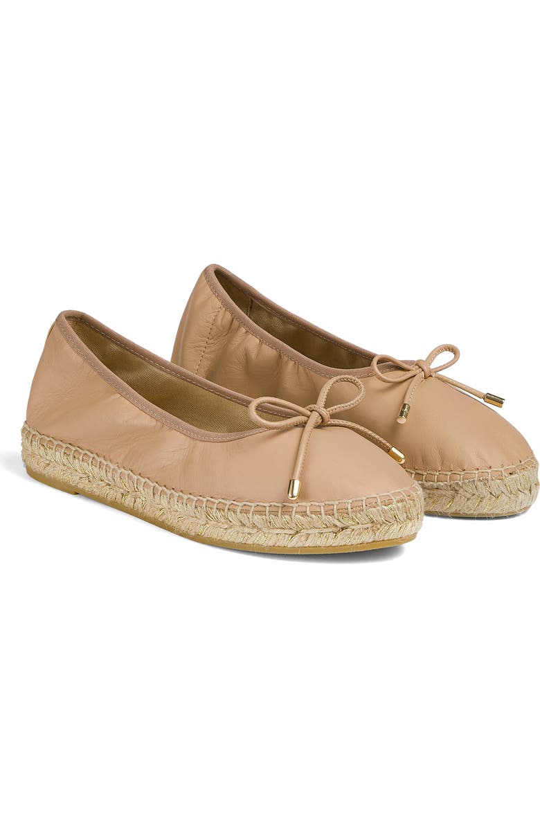 LK Bennett Taleena Espadrille Ballet Flat, Main, color, Trench