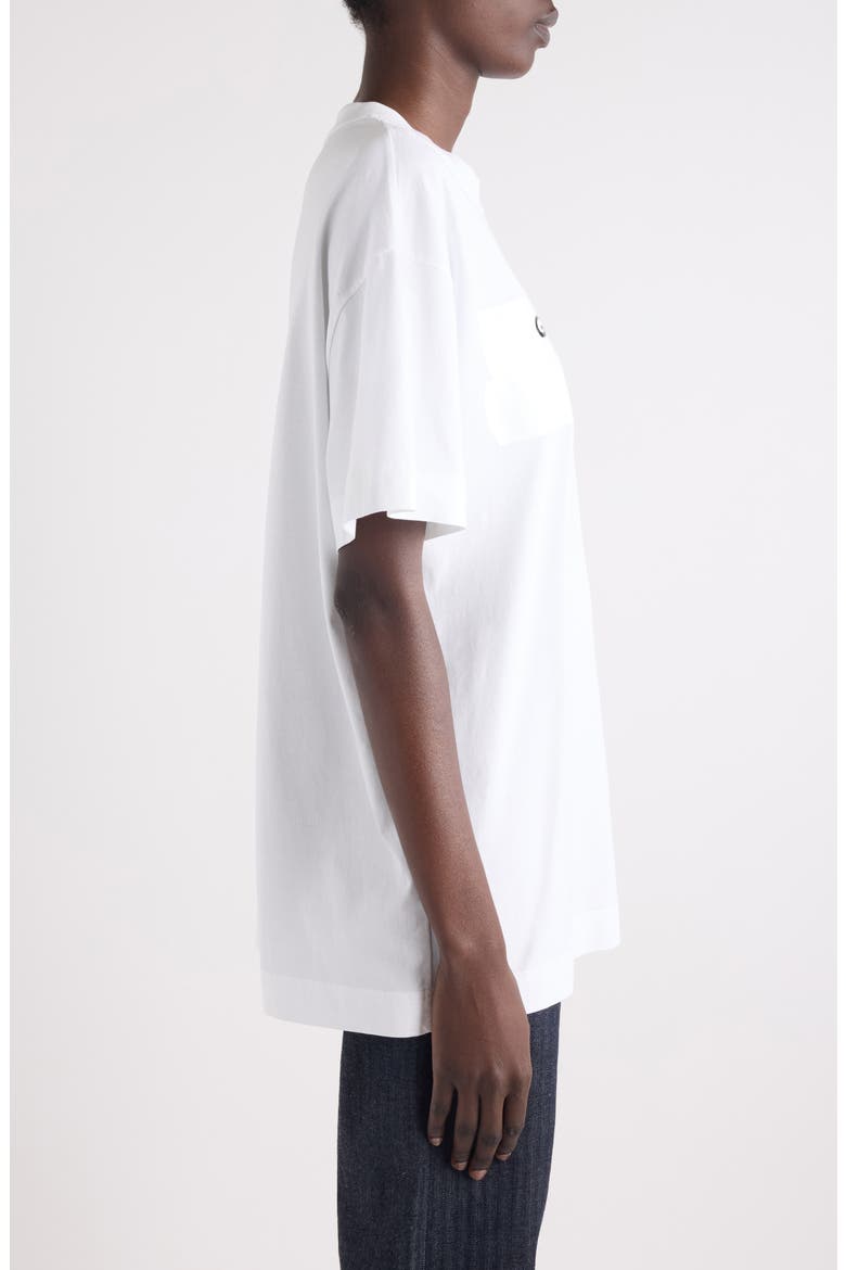 Boxy Logo Graphic T-Shirt, Alternate, color, WHITE