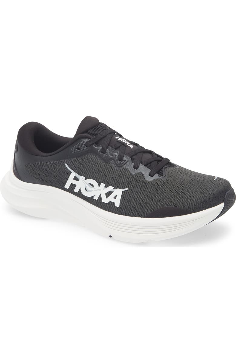 HOKA Solimar 2 Running Sneaker, Main, color, Black / White
