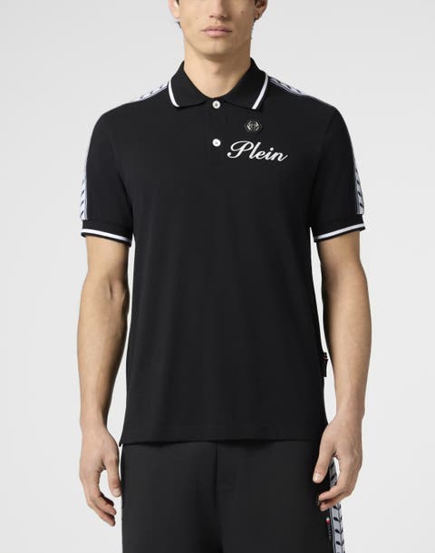 Piquet Polo T-Shirt Plein Tennis Men