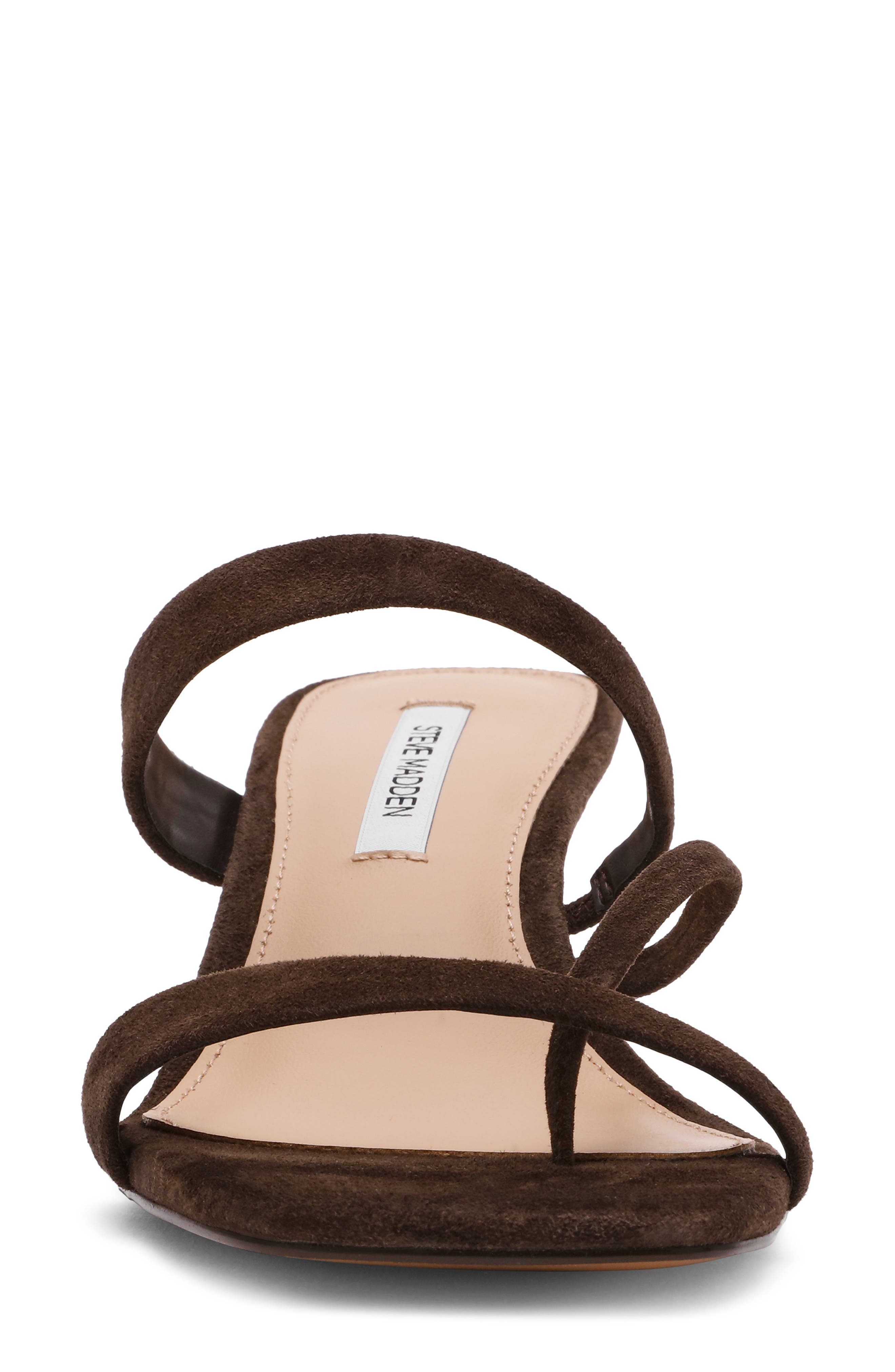 Ajay Strappy Sandal, Alternate, color, BROWN SUED