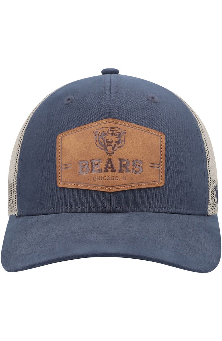 '47 Men's '47 Navy/Natural Chicago Bears Rawhide Trucker Adjustable Hat, Alternate, color, Navy