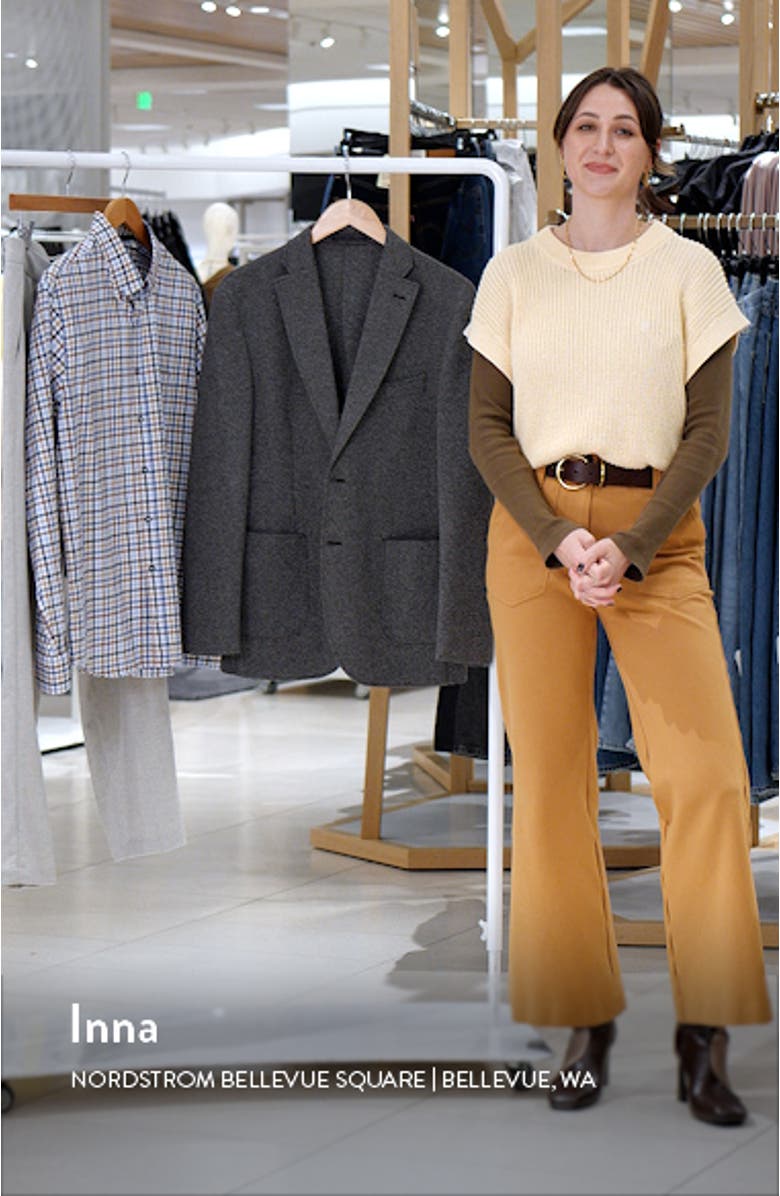 Alfi Pin Dot Knit Sport Coat, sales video thumbnail