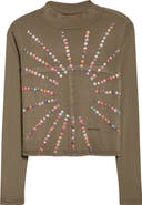 Eckhaus Latta Lapped Appliqué Cotton Baby Tee