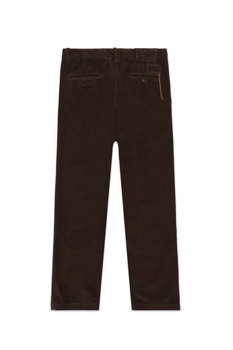 Whisky Corduroy Trousers, Alternate, color, Dark Brown