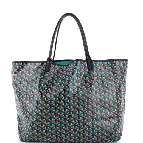 Saint Louis Tote Claire Voie Coated Canvas GM