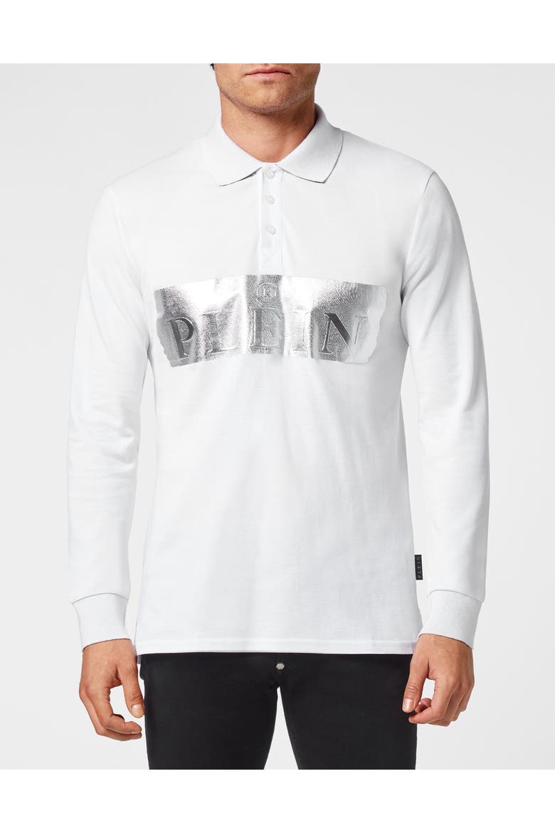 Polo Shirt Men, Main, color, white