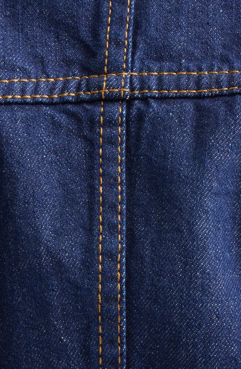 Zimmermann Kindred Spirit Luna Long Sleeve Denim Utility Minidress, Alternate, color, Harbour Blue