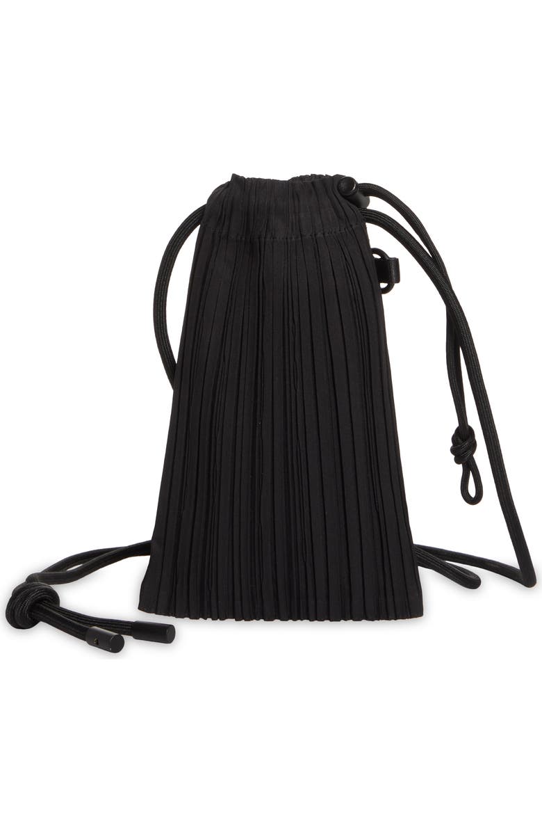 Pleats Please Issey Miyake Mini Pleated Pouch Crossbody Bag, Main, color,