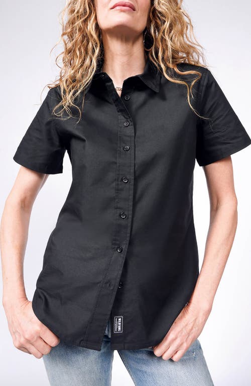 WILDFANG The Essential Button Up in Black 