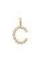  Gold Vermeil Initial C