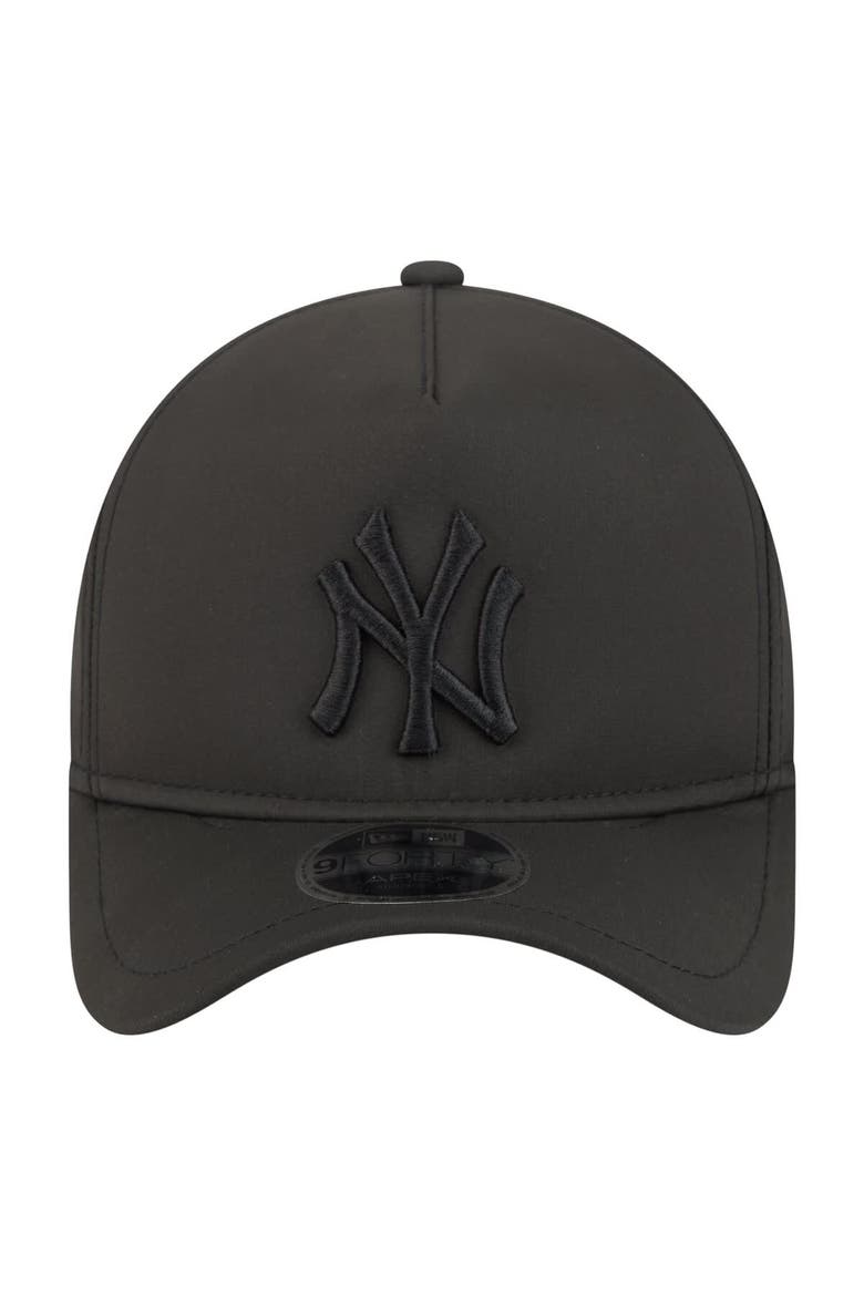 Men's New Era  Black New York Yankees Injection Apex 9FORTY Adjustable Hat, Alternate, color, Black