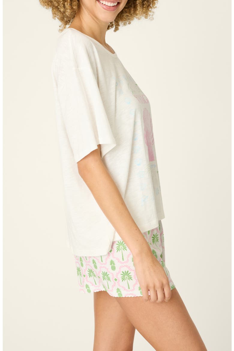 Playful Print Graphic T-Shirt, Alternate, color, IVORY