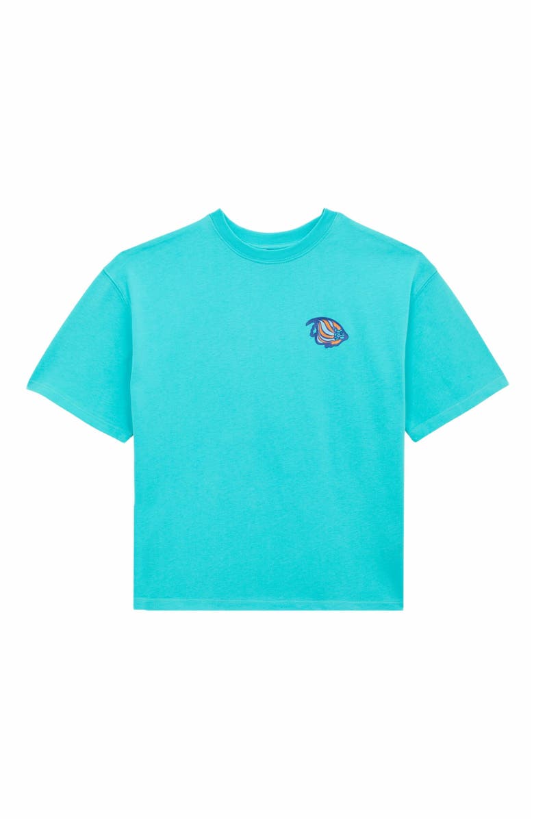 Vilebrequin Kids' Gummy Fish Logo T-Shirt, Alternate, color, 