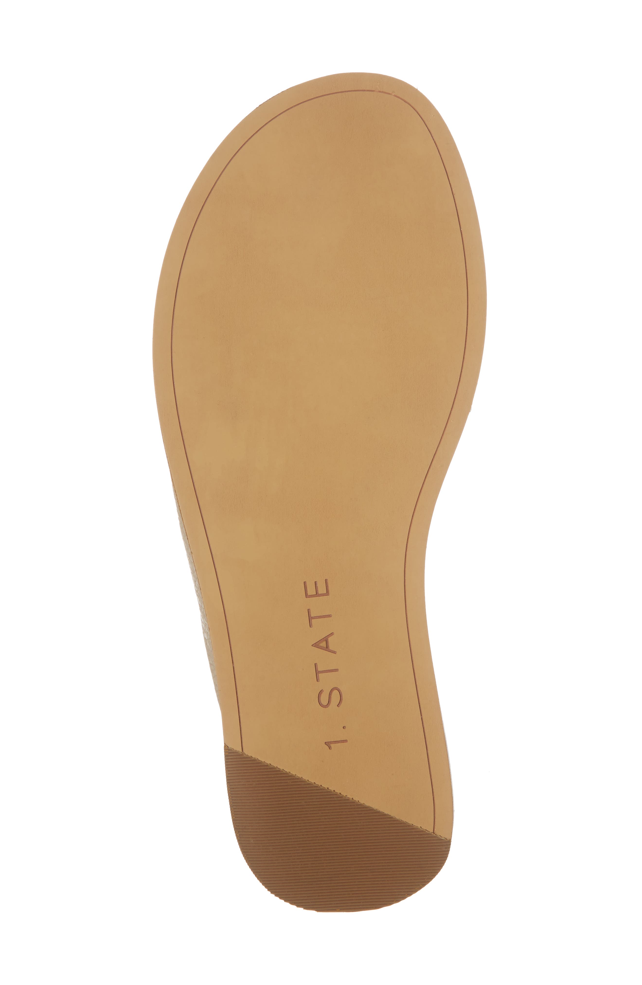 Onora Slide Sandal, Alternate, color, PLATINUM LEATHER
