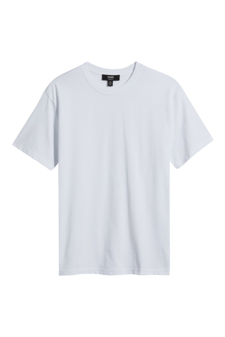 Cotton T-Shirt, Alternate, color, WHITE