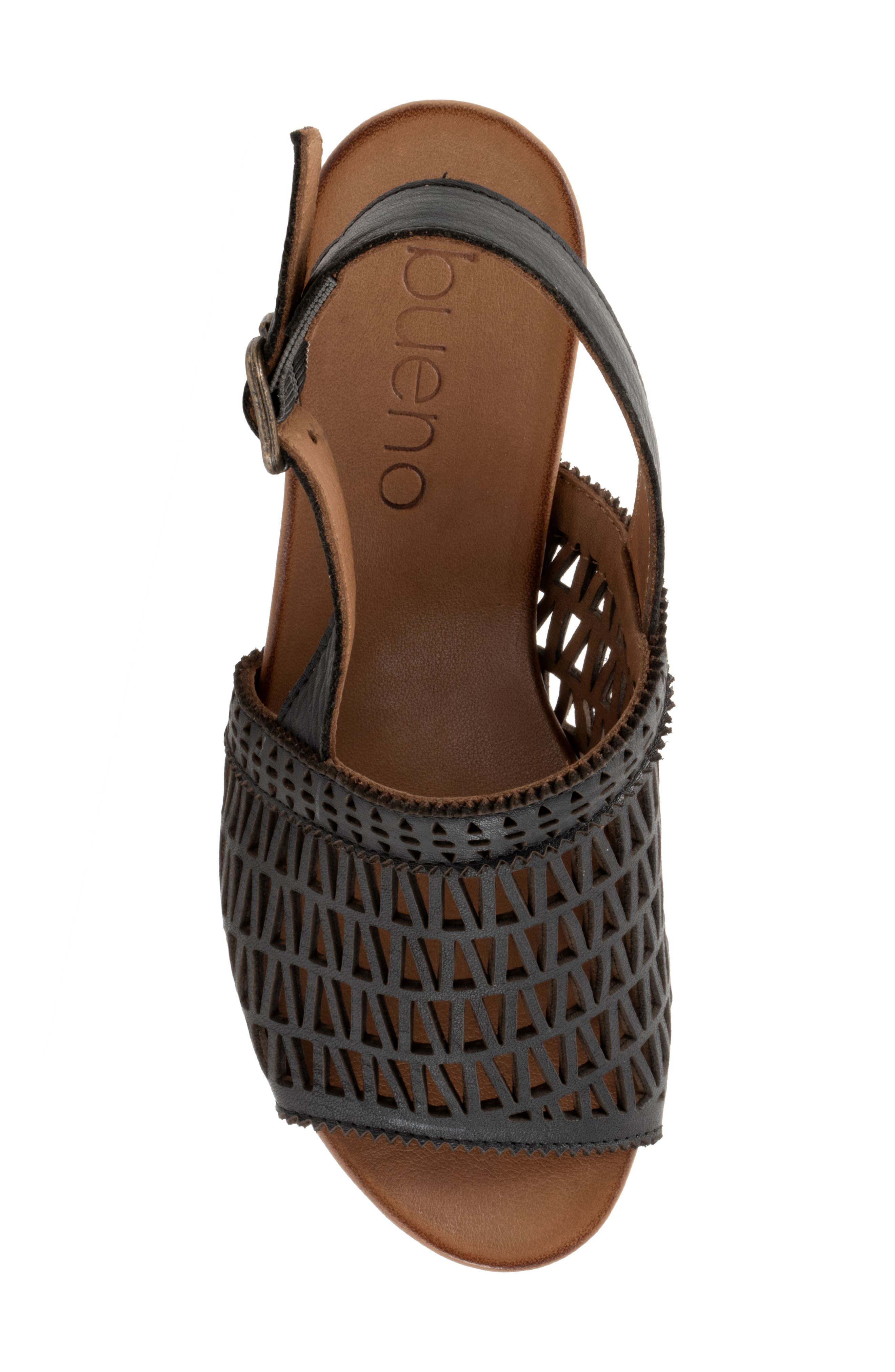 Bueno Lia Slingback Sandal, Alternate, color, Black