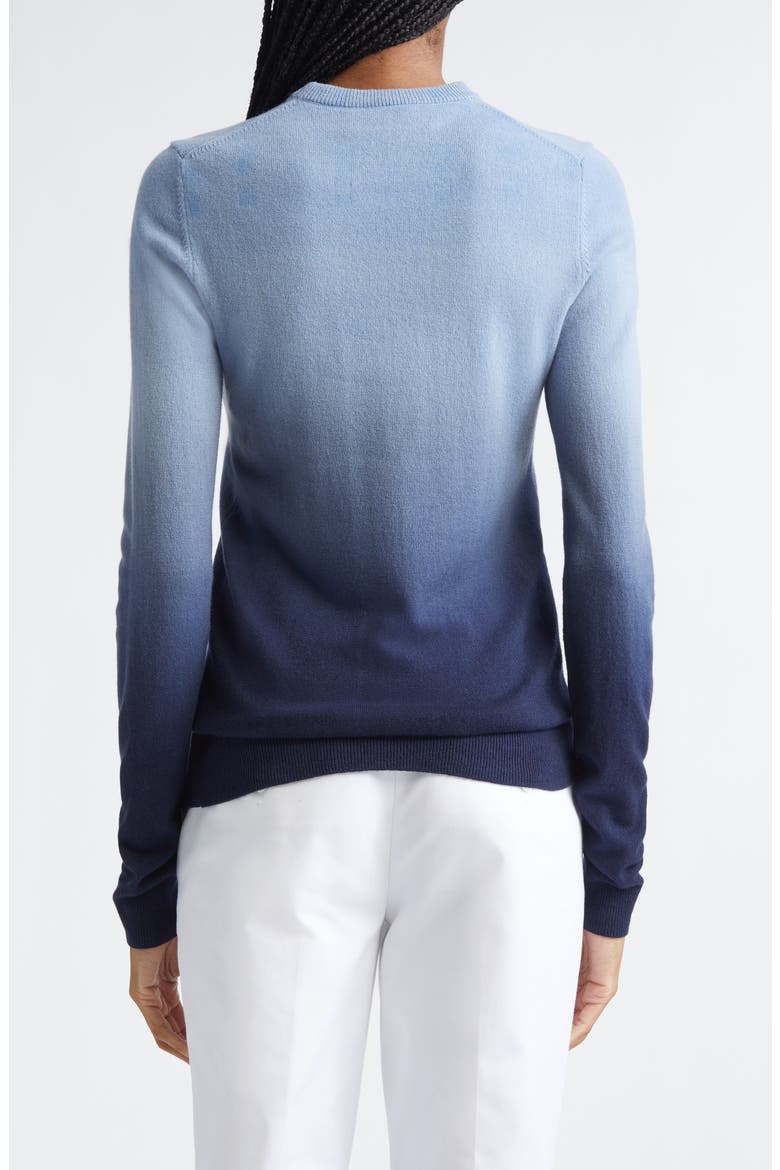 Ombré Cashmere Sweater, Alternate, color, LAKE MULTI