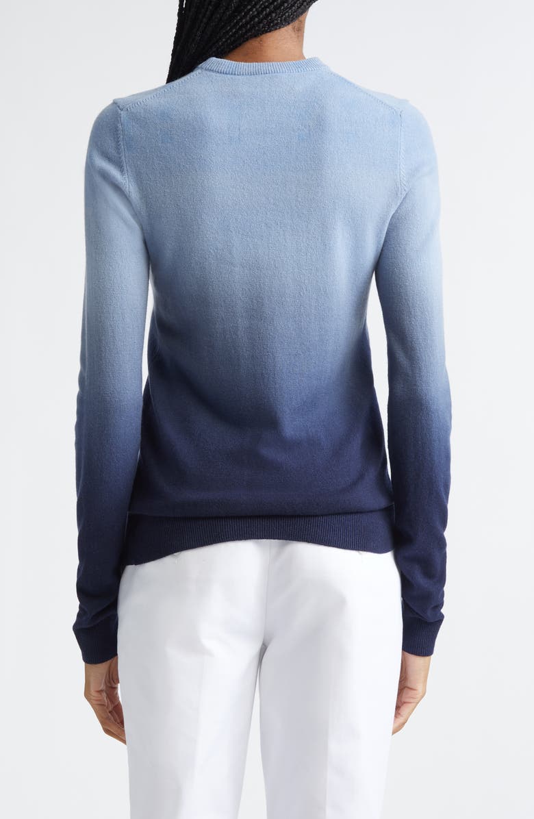 Michael Kors Collection Ombré Cashmere Sweater, Alternate, color, Lake Multi