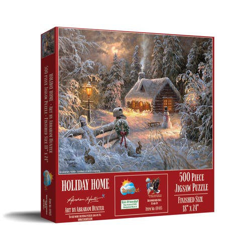 Holiday Home 500 piece Jigsaw Puzzle for Adults