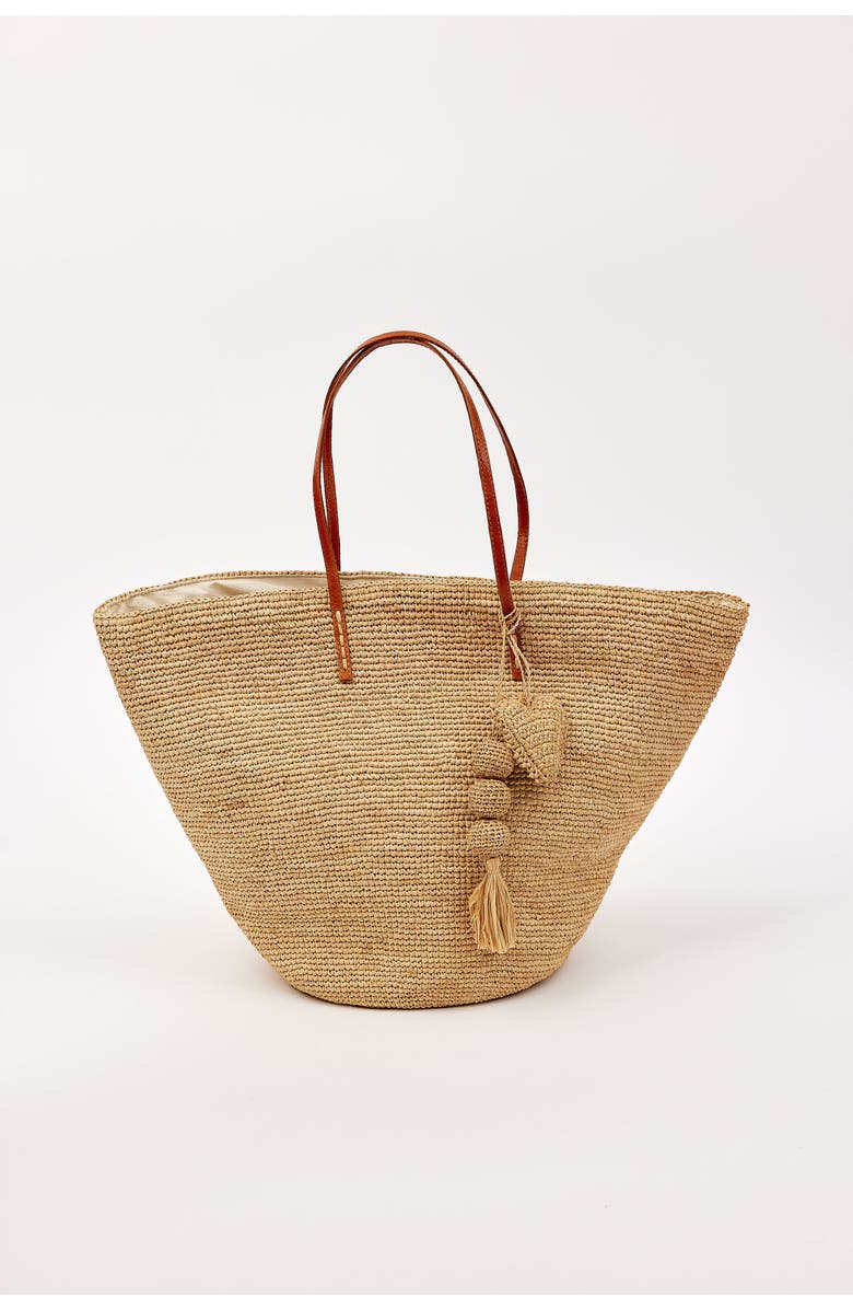 Hat Attack Mary Tote, Main, color, Natural