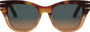 DIOR 'DiorSignature B4I 52mm Butterfly Sunglasses