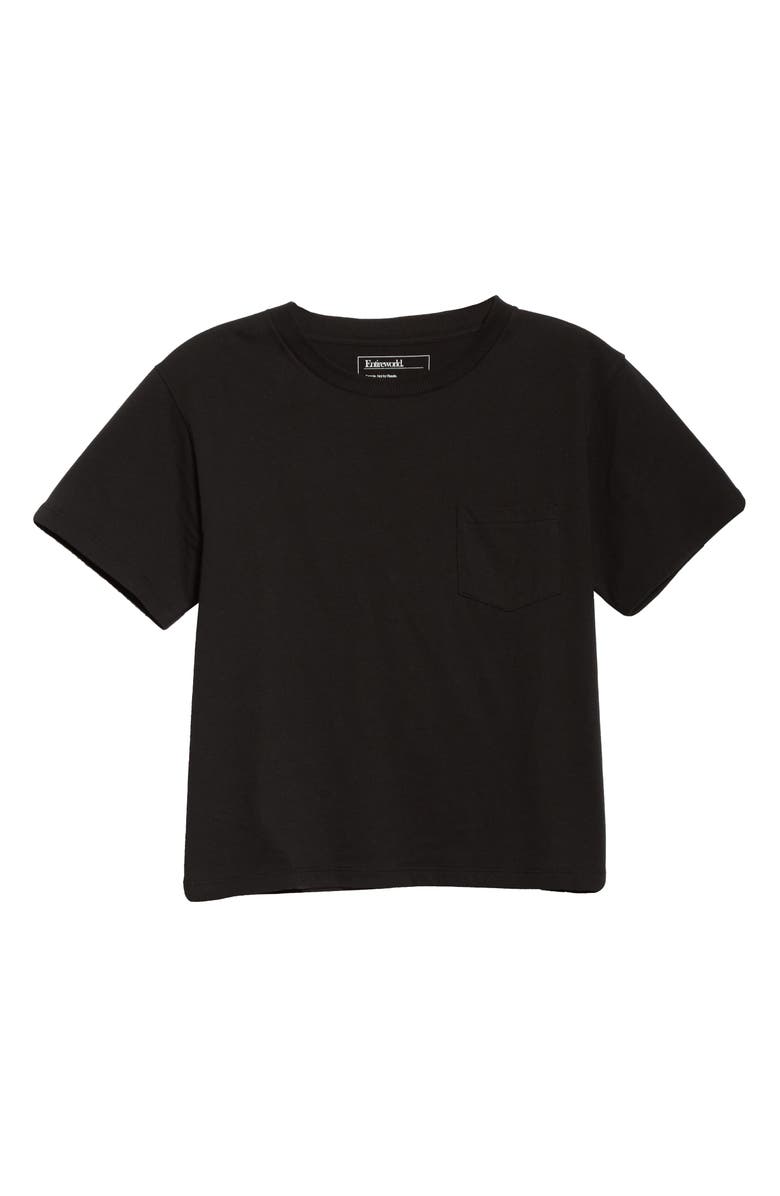 Entireworld Organic Cotton Jersey Pocket Boy Tee, Main, color, 