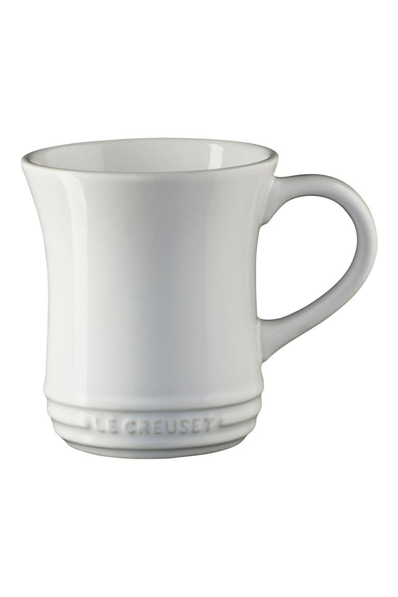14-Ounce Stoneware Tea Mug, Main, color, WHITE