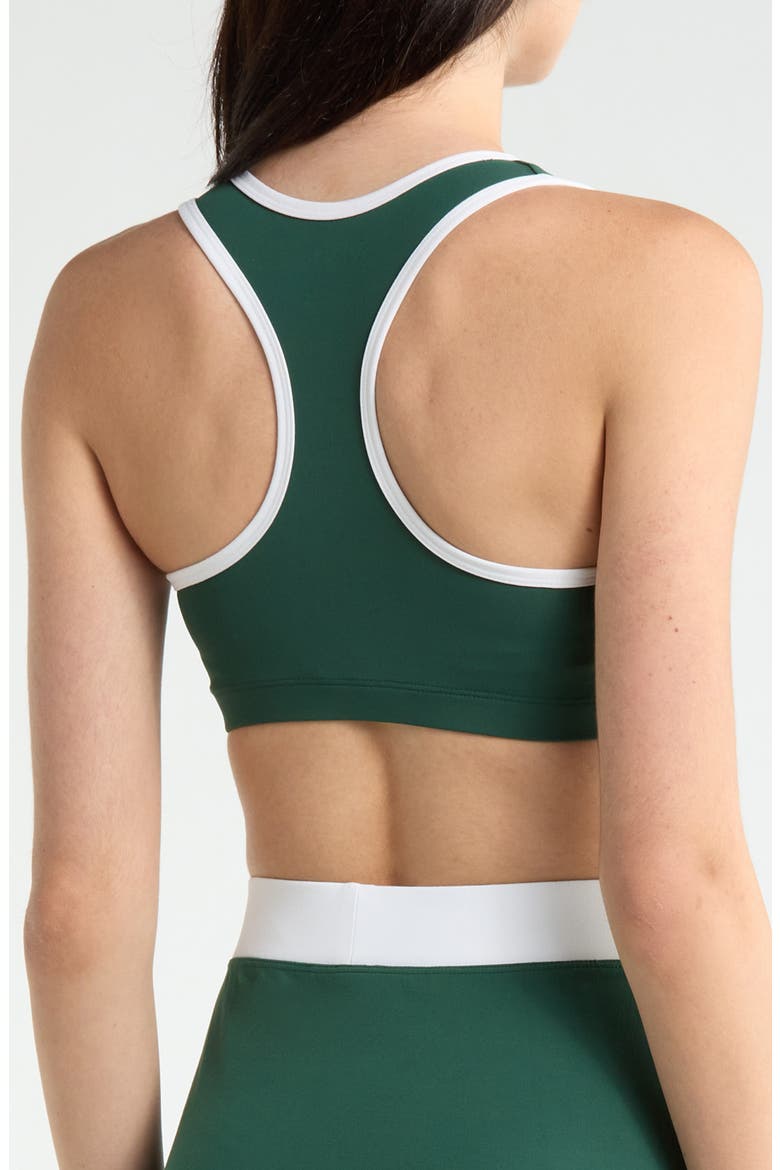 Sport Court Scoop Neck Sports Bra, Alternate, color, TURF WHITE
