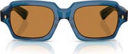 Oliver Peoples Devaney 53mm Rectangular Sunglasses