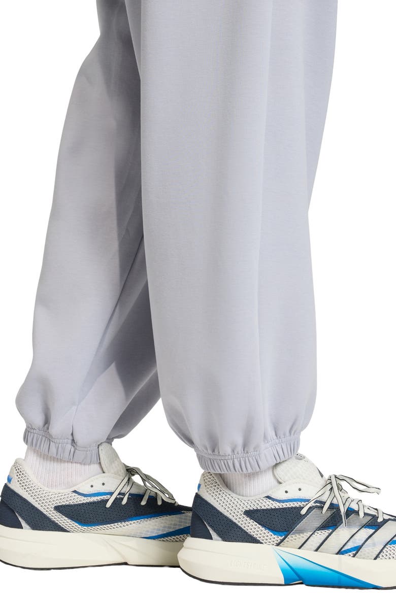 adidas Soft Lux Sweatpants, Alternate, color, Halo Silver