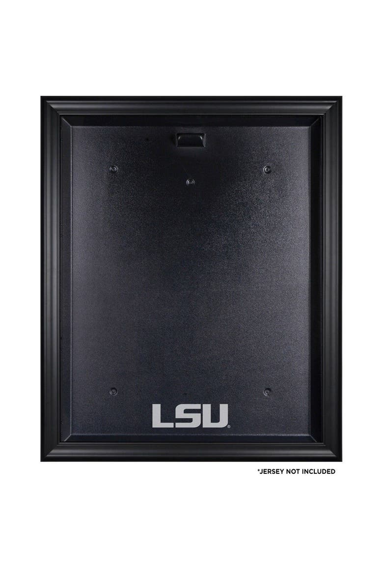 LSU Tigers Black Framed Logo Jersey Display Case, Main, color, Black