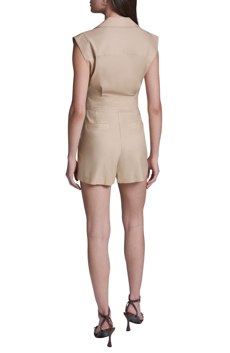 BCBG Sleeveless Stretch Cotton Blend Jumper, Alternate, color, 