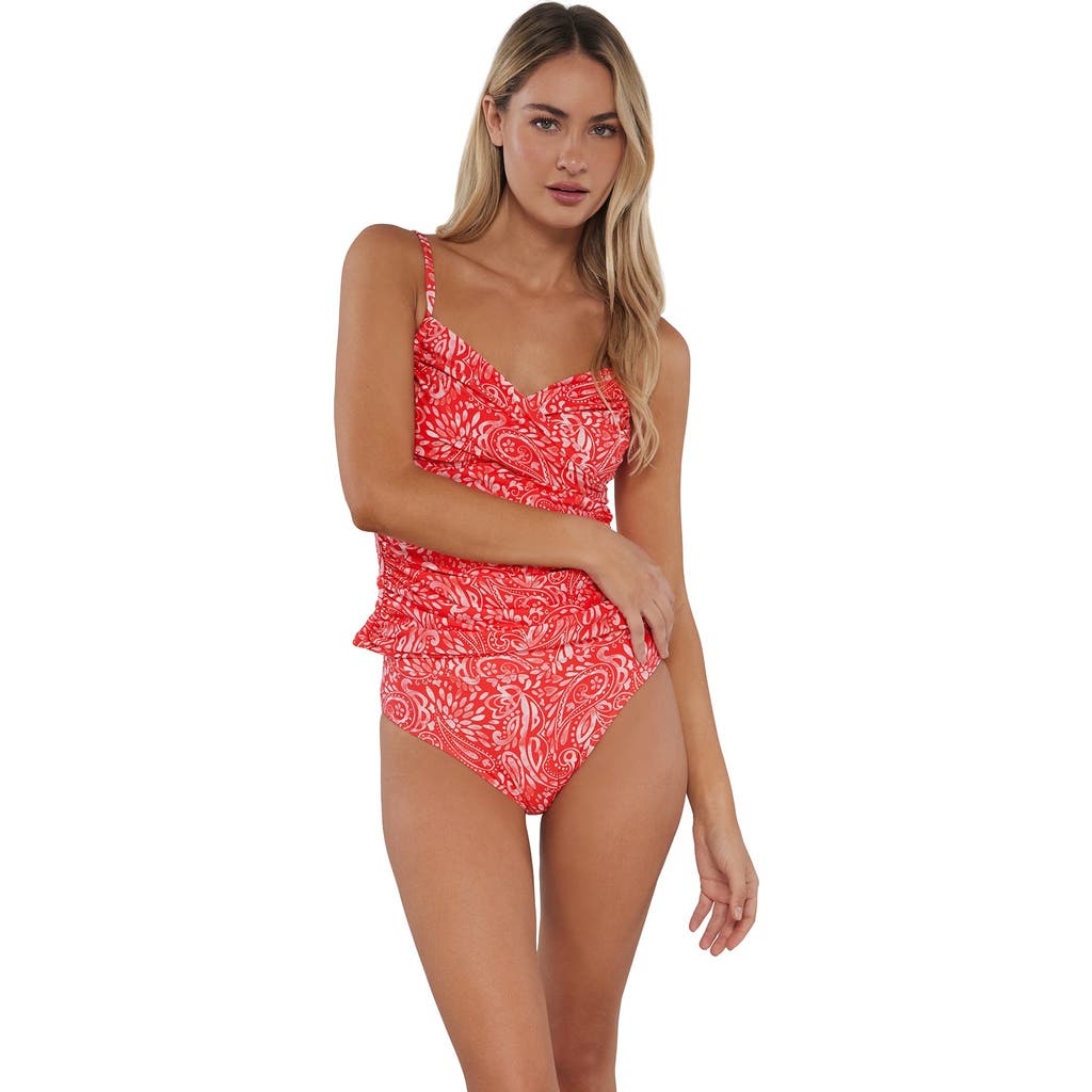 SUNSETS SUNSETS SIMONE TANKINI SWIMSUIT TOP