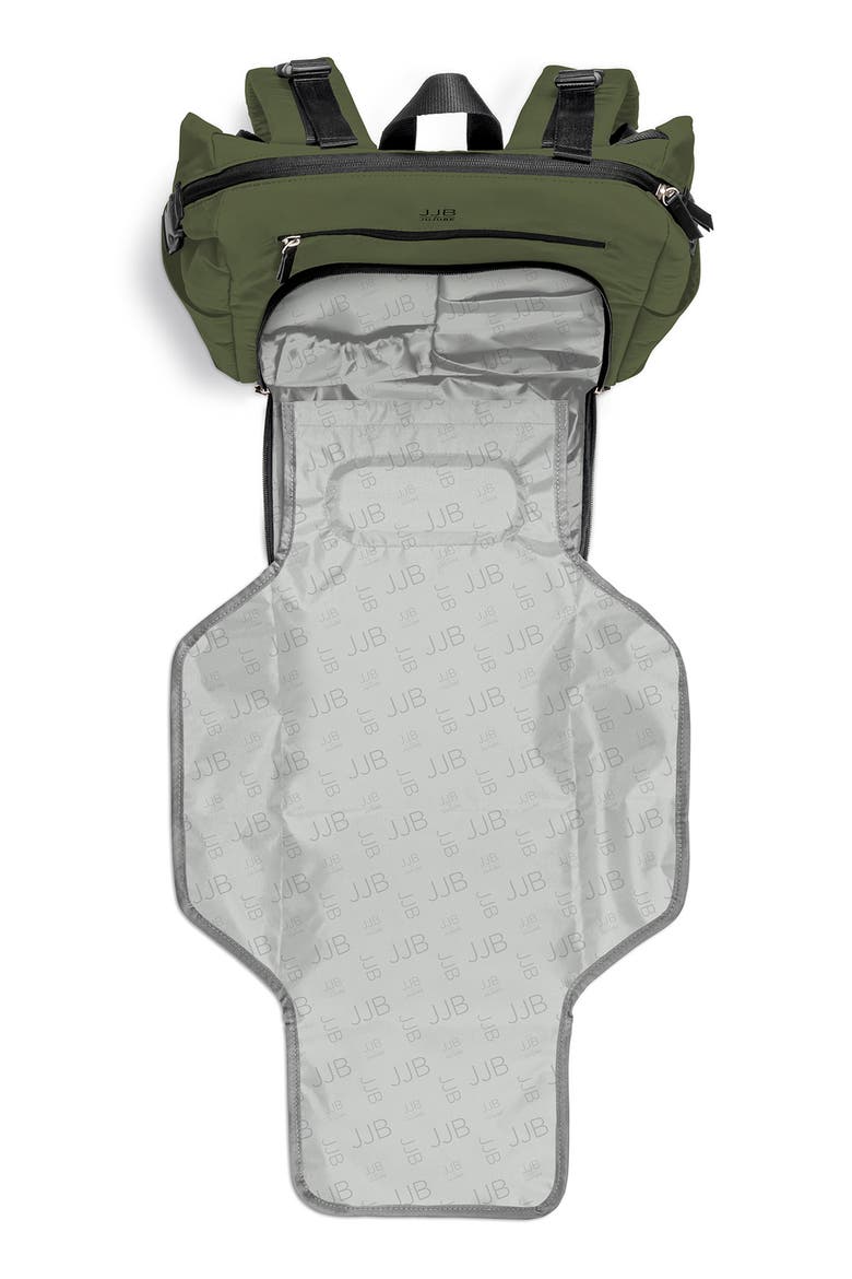 Modern Diaper Backpack, Alternate, color, OLIVE