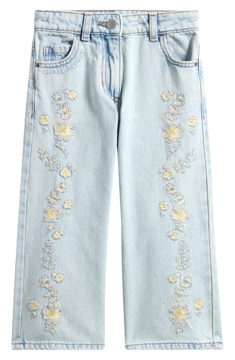 Kids' Floral Embroidered Jeans (Little Kid & Big Kid)