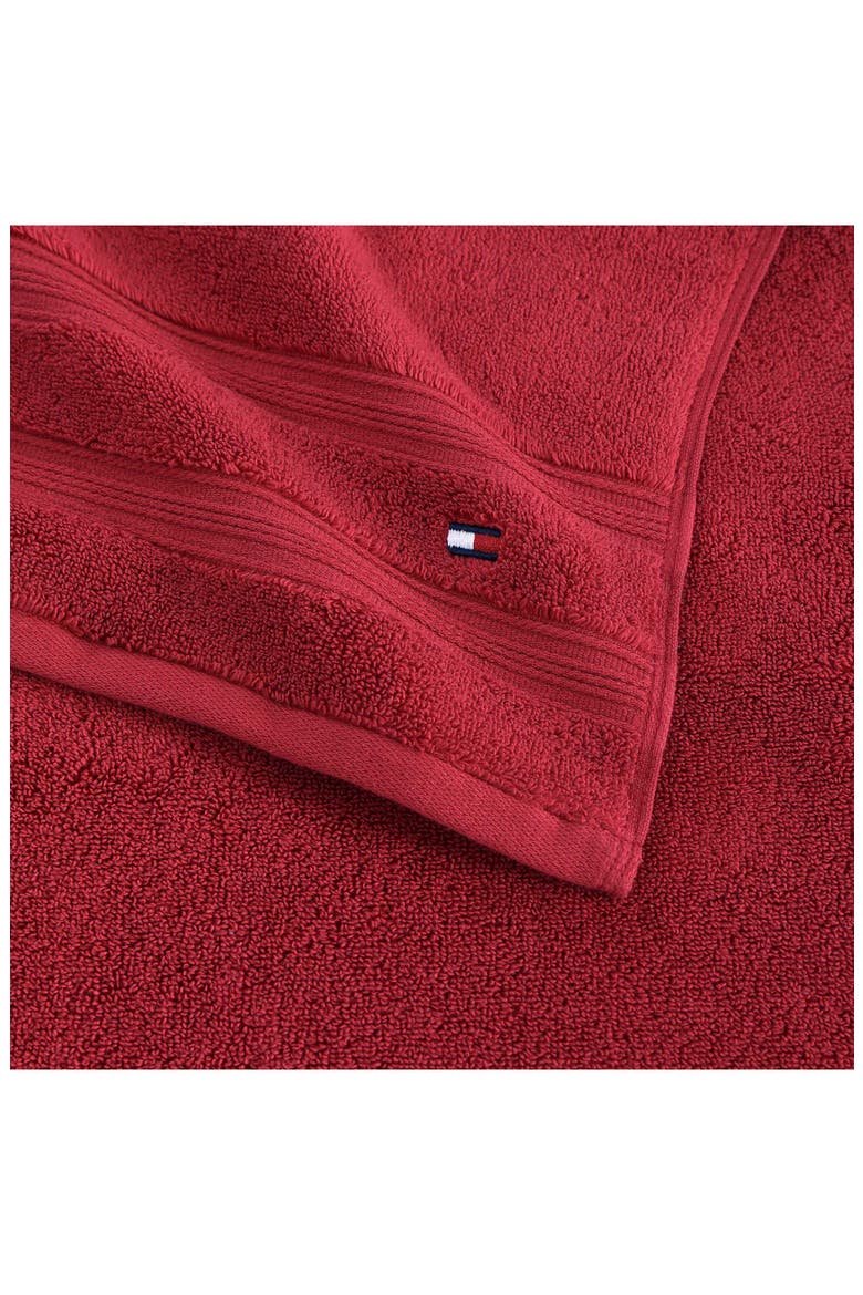 Harborside Terry Towel 6-Piece Towel Set, Alternate, color, BRIGHT RED