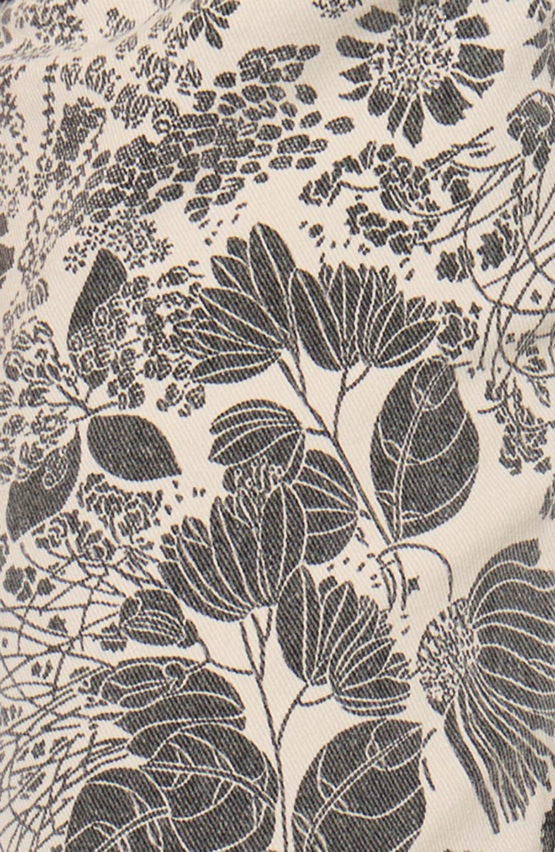 KanCan Shera Mid Rise Ankle Wide Jeans, Alternate, color, Ecru