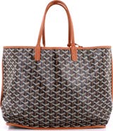 Pre-Owned Goyard Anjou Reversible Tote Coated Canvas PM